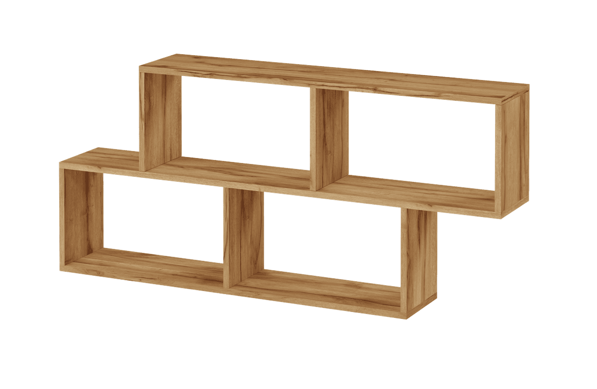 Полка настенная Юниор (дуб золотистый)