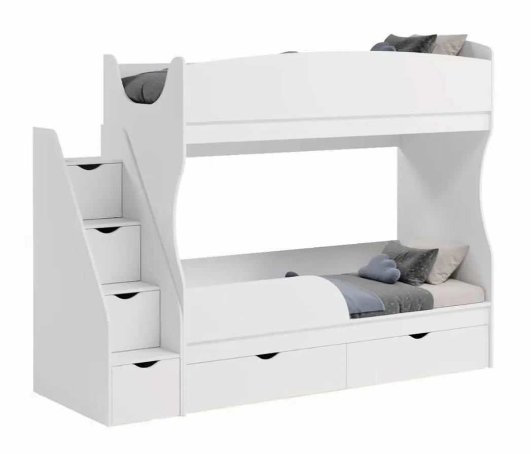 Двухъярусная кровать Альфа 190х80 с бортиком