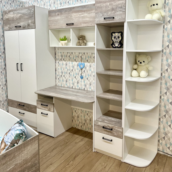 Стеллаж коллекции мебели Гранд от Династия Kids