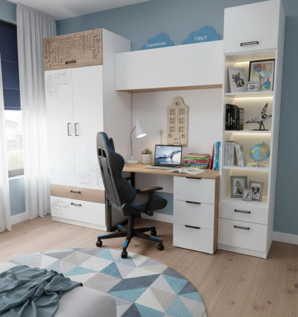 Стол 1000 мм коллекции Брайт Золотистый от Династия Kids