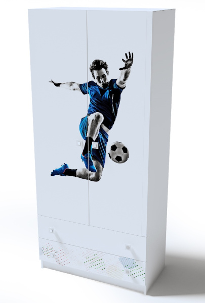 Шкаф коллекции Футбол  от Династия Kids