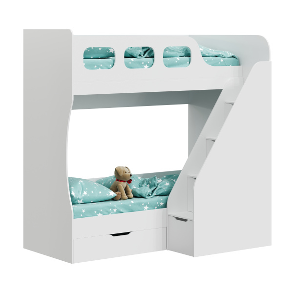 Кровать 2-х ярусная Умка-6  190х80  от Династия Kids