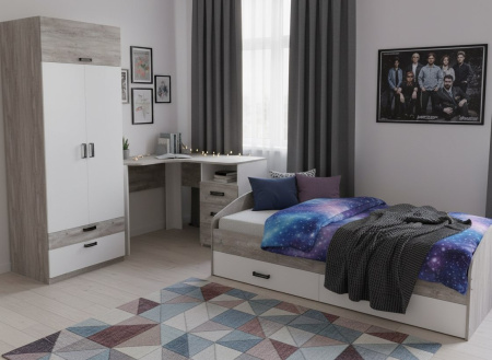 Кровать 120х200 коллекции Гранд New (прямая спинка) от Династия Kids